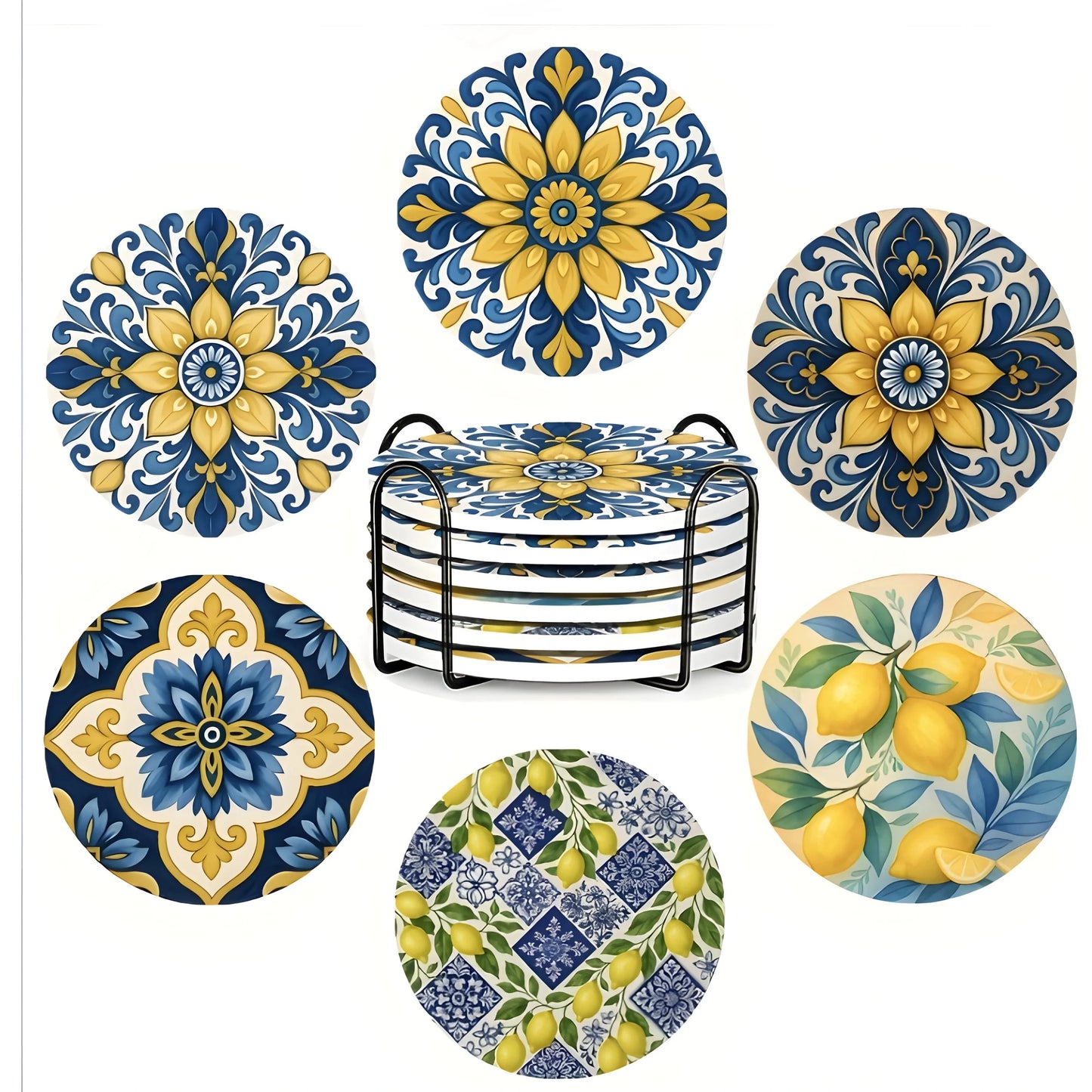 Botanical Breeze Coaster Set of 6