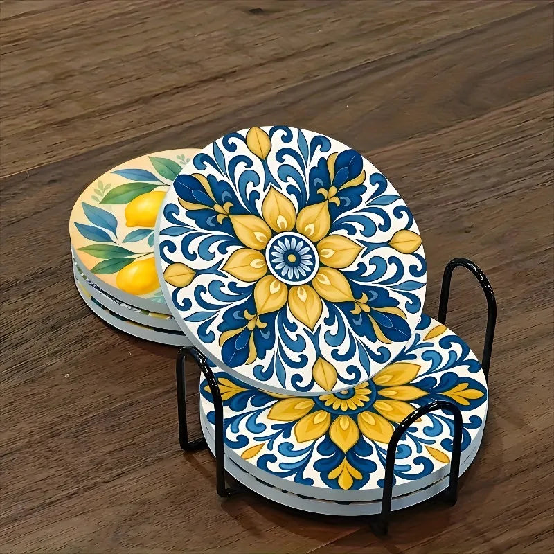 Botanical Breeze Coaster Set of 6