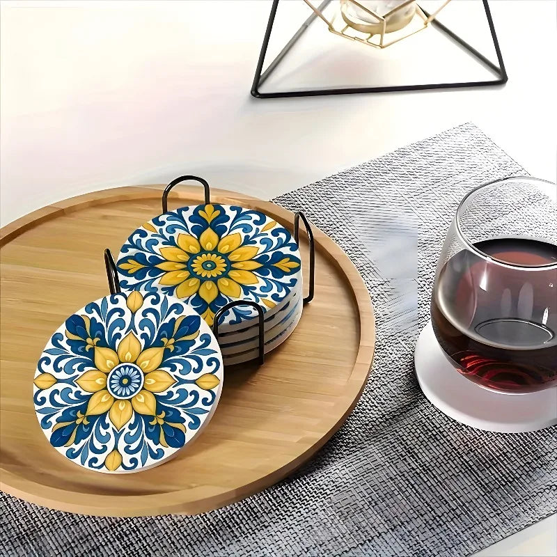 Botanical Breeze Coaster Set of 6